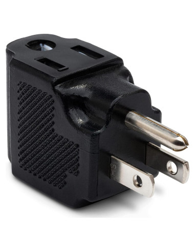 Adaptador de Poder en Ángulo Recto Hosa PWA-486 NEMA 5-15R a 5-15P