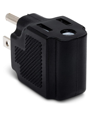 Adaptador de Poder en Ángulo Recto Hosa PWA-486 NEMA 5-15R a 5-15P