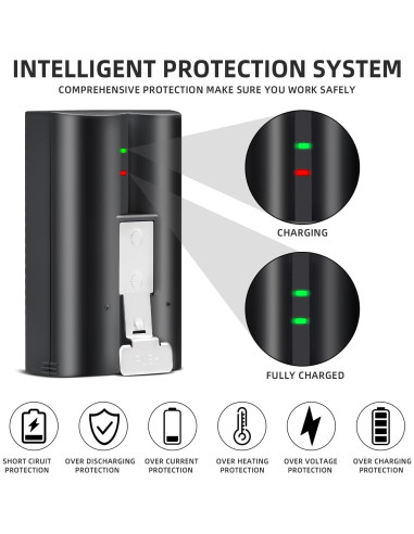 Batería de Reemplazo Ring 6040mAh 3.65V para Timbres y Cámaras