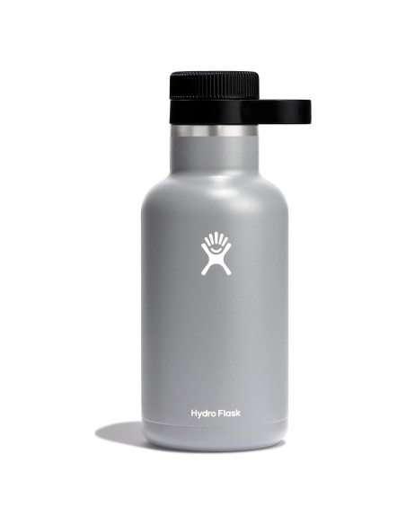 Growler de Cerveza Hydro Flask 1.89L Acero Inoxidable Gris Growler de Cerveza Hydro Flask 1.89L Acero Inoxidable Gris