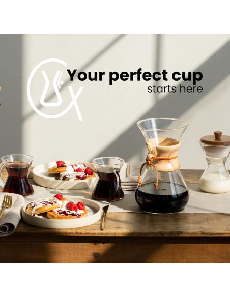 Taza de Doble Pared Chemex - Vidrio Reutilizable 289g Taza de Doble Pared Chemex - Vidrio Reutilizable 289g