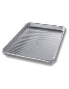 Bandeja Jelly Roll Antiadherente USA Pan con Tapa Blanca 36.2x23.8cm