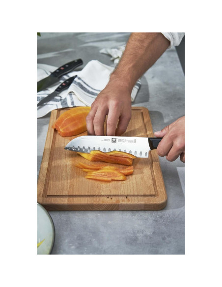 Cuchillo Santoku Zwilling J.A. Henckels 17.78 cm Acero Inoxidable Cuchillo Santoku Zwilling J.A. Henckels 17.78 cm Acero Inoxidable