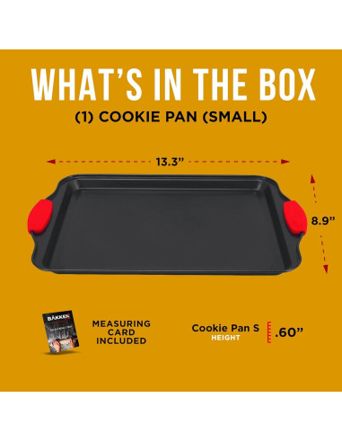 Bandeja para Galletas Bakken-Swiss Pequeña Antiadherente 33.8x22.6cm