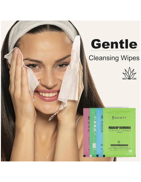 200 Toallitas Desmaquillantes Okerker - Suaves y Hipoalergénicas