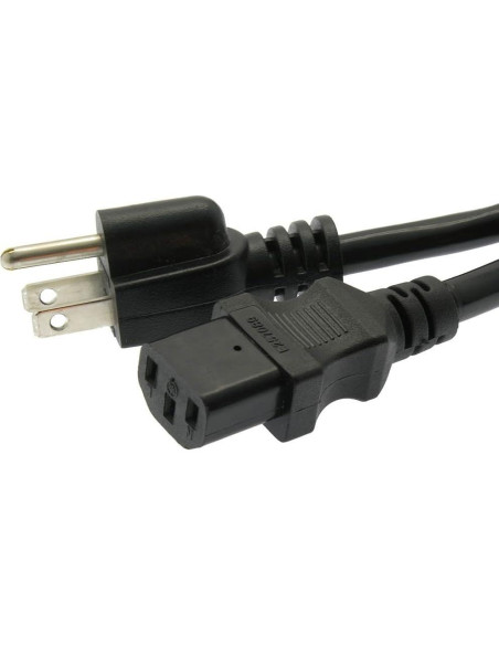 Cable de Alimentación AC 3 Pines 1.83m DIGITMON para Proyectores BenQ HT2050A Cable de Alimentación AC 3 Pines 1.83m DIGITMON para Proyectores BenQ HT2050A