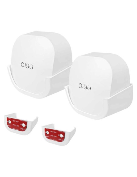Soporte de pared sin tornillos HOLACA para enrutador eero 6 Soporte de pared sin tornillos HOLACA para enrutador eero 6