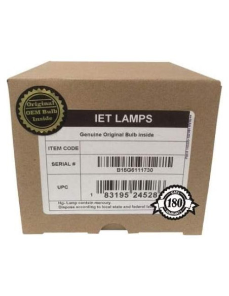 Lámpara de Reemplazo IET para Proyector Epson Home Cinema 2250 Lámpara de Reemplazo IET para Proyector Epson Home Cinema 2250
