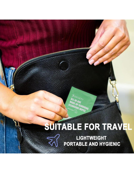 200 Toallitas Desmaquillantes Okerker - Suaves y Hipoalergénicas