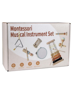 Juego de 7 Instrumentos Musicales Montessori Orannalar