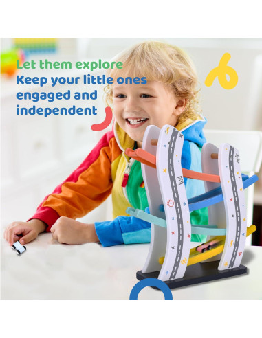 Rampa de Coches Dazmers 5 Pcs - Juguete Educativo para Niños