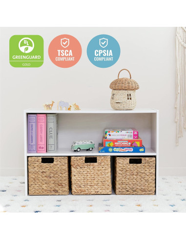 Estantería de Almacenamiento ECR4Kids Streamline 2 Estantes 61cm