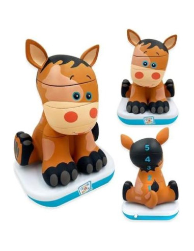 Stack-a-Roos Caballo Bebé Salus Brands - Juguete Apilable 15cm