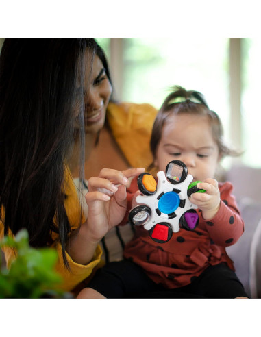 Juguete Sensorial Baby Einstein Curiosity Clutch para Bebés