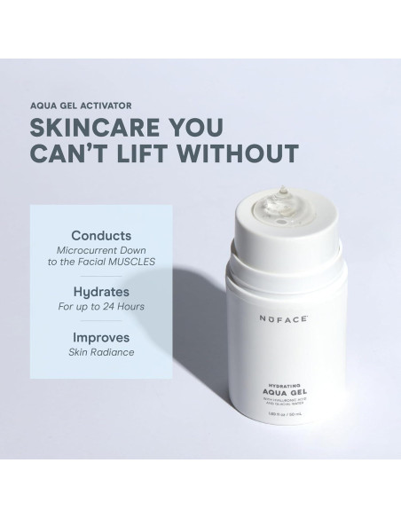 Gel Activador NuFACE Aqua - Conductivo con Ácido Hialurónico 49.9 ml Gel Activador NuFACE Aqua - Conductivo con Ácido Hialurónico 49.9 ml
