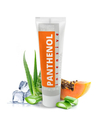 Crema Hidratante Pantenol 9% GPC 100 ml - Aloe Vera y Ácido Hialurónico