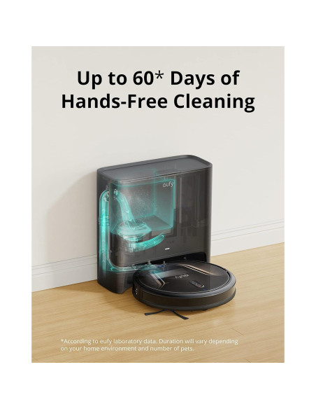 Aspiradora Robot eufy Clean G40 Hybrid+ 2500Pa Auto-Desvaciante Aspiradora Robot eufy Clean G40 Hybrid+ 2500Pa Auto-Desvaciante