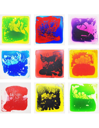 Centros de Juego Sensoriales Art3d - 9 Azulejos 30.48 cm
