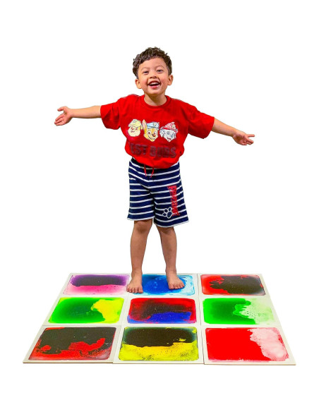 Centros de Juego Sensoriales Art3d - 9 Azulejos 30.48 cm Centros de Juego Sensoriales Art3d - 9 Azulejos 30.48 cm