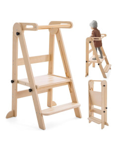 Torre Plegable para Niños Gewitt - Altura Ajustable 3 Niveles