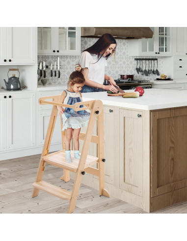 Torre Plegable para Niños Gewitt - Altura Ajustable 3 Niveles