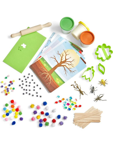 Kit Sensorial de Jardín Hand2Mind - Juguetes para Niños 3-10 Años