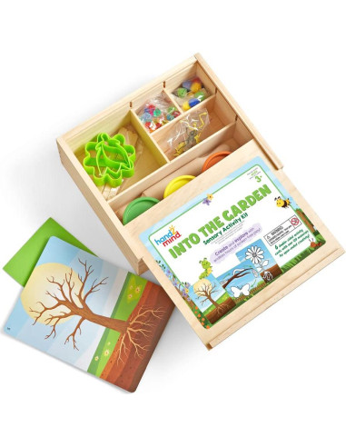 Kit Sensorial de Jardín Hand2Mind - Juguetes para Niños 3-10 Años