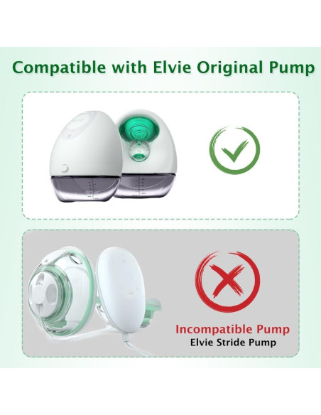 8 Válvulas de Pico de Pato IVARONAL para Sacaleches Elvie 8 Válvulas de Pico de Pato IVARONAL para Sacaleches Elvie