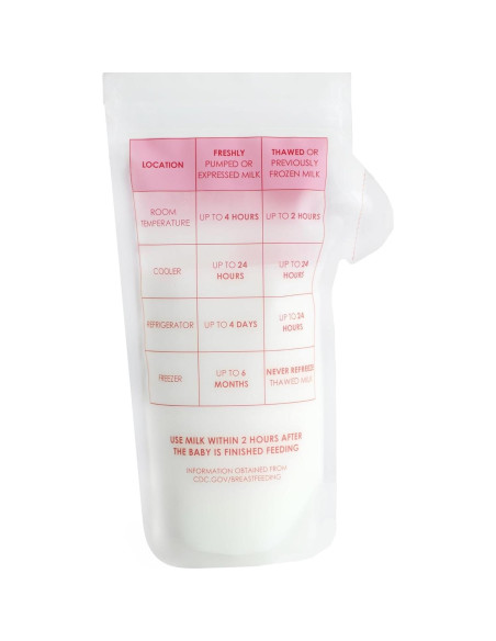 Bolsas de Almacenamiento de Leche Materna Mini Moo 100 Unidades 236.6 ml Bolsas de Almacenamiento de Leche Materna Mini Moo 100 Unidades 236.6 ml