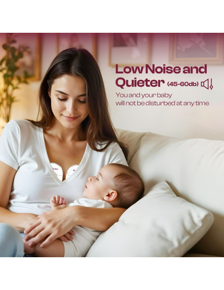 Extractor de Leche Portátil BUBBYJOY MY-375, 4 Modos, 12 Niveles, Silencioso Extractor de Leche Portátil BUBBYJOY MY-375, 4 Modos, 12 Niveles, Silencioso