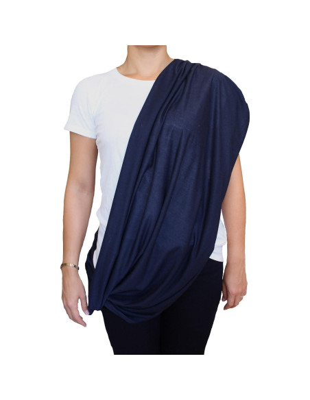 Bufanda de Lactancia Infinita LK Baby 2pk Gris/Navy Ultra Suave Bufanda de Lactancia Infinita LK Baby 2pk Gris/Navy Ultra Suave