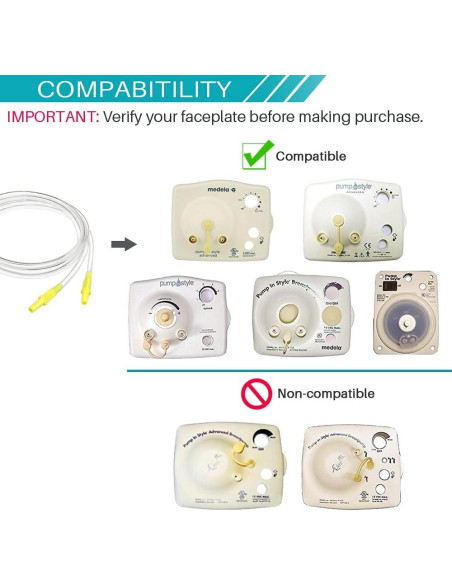 Tubería de Reemplazo PumpMom-us para Medela Pump In Style 42" Tubería de Reemplazo PumpMom-us para Medela Pump In Style 42"