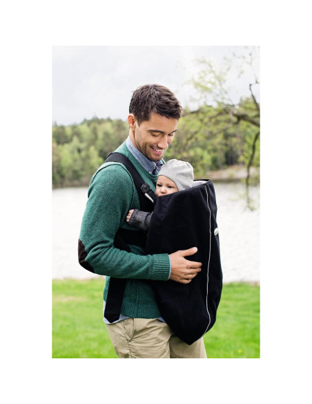 Funda para Portabebés BABYBJORN - Forro Polar Negro Funda para Portabebés BABYBJORN - Forro Polar Negro