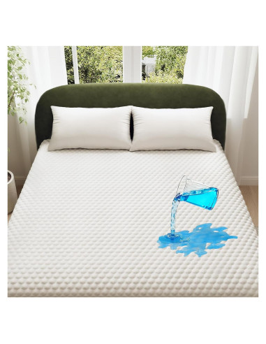 Protector de Colchón Impermeable OhGeni Queen 203x152 cm