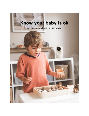 Cámara adicional Momcozy Baby Monitor BM01 HD 1080P con zoom