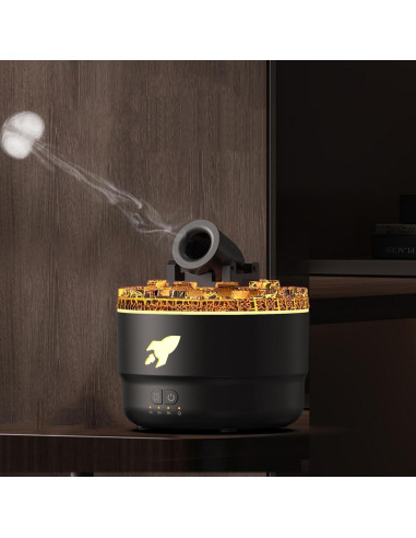 Difusor de Aceite Esencial Pssopp 300ml USB con Luz LED