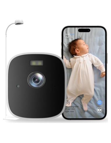 Cámara para Bebés 2K WiFi RICHCHO con Monitor de Sueño AI