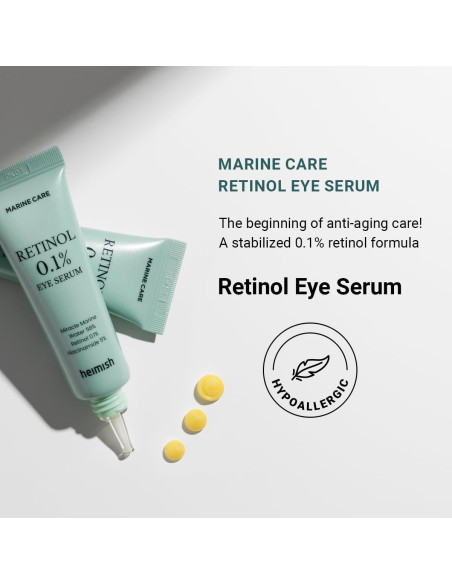 Suero para Ojos HEIMISH con Retinol 0.1% y Ácido Hialurónico 30ml Suero para Ojos HEIMISH con Retinol 0.1% y Ácido Hialurónico 30ml
