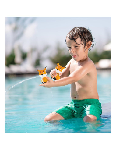 Juguete de Baño Zorro DolliBu Naranja Flotante 7.62 cm