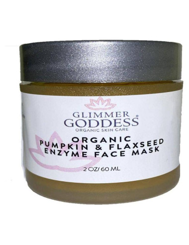 Máscara Facial Orgánica Glimmer Goddess - Calabaza y Lino 56.7 g