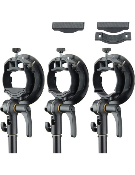 Soporte de Flash Godox S2 Montura Bowens para Speedlite Soporte de Flash Godox S2 Montura Bowens para Speedlite