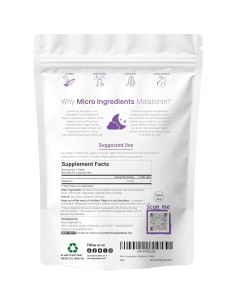 Melatonina 10mg Micro Ingredients 400 Tabletas Sabor Fresa 2