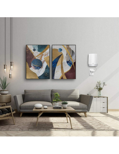 Soporte de Pared Metalico para Router Orbi WiFi 6 - PETIMETI