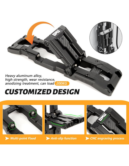 Escalón de Pedal Lateral MAIKER para Jeep Wrangler y Gladiator Escalón de Pedal Lateral MAIKER para Jeep Wrangler y Gladiator