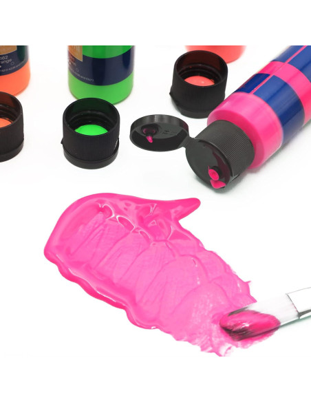 Pintura Acrílica Fluorescente Artecho 59ml Magenta Neón Pintura Acrílica Fluorescente Artecho 59ml Magenta Neón