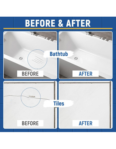 Pintura de Retoque SENVEN 1.5 Oz Blanco Brillante para Baños
