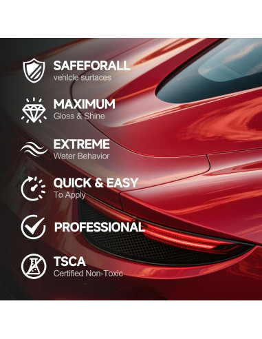 Spray Recubrimiento Cerámico Toretark 0.47L Hidrofóbico Brillo