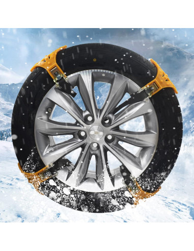 Cadenas de Nieve Universales Brangstak para Neumáticos 165-275mm