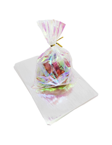 Bolsas de Celofán Iridiscentes CC Wonderland - 50 Pcs 15x22 cm