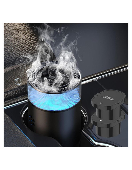 Difusor de Aire Inteligente para Auto TAGYSH con 4 Modos y 2 Aceites Difusor de Aire Inteligente para Auto TAGYSH con 4 Modos y 2 Aceites